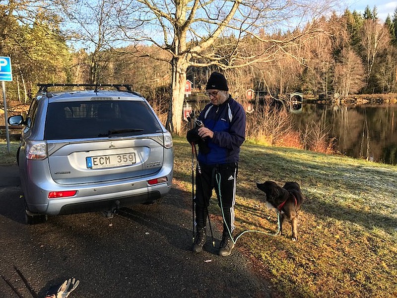 P-plats Höljerudsforsarna foto Benkt P-plats Höljerudsforsarna foto Benkt