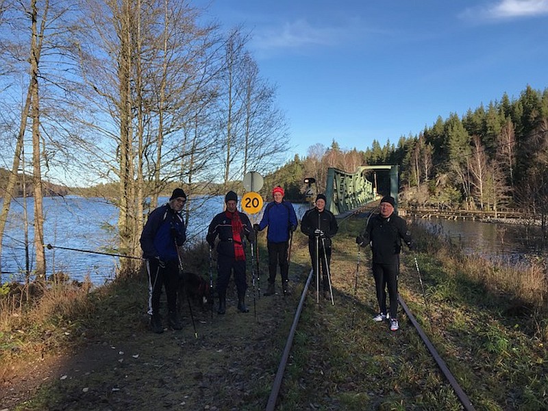Höljerudsforsarna Lasse L Mowitz Anders Torbjörn Lasse H Göran - foto Benkt Höljerudsforsarna Lasse L Mowitz Anders Torbjörn Lasse H Göran - foto Benkt